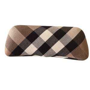 Burberry Nova Check Eyeglasses Sunglasses Case Only 6" Unisex Hard Case Plaid